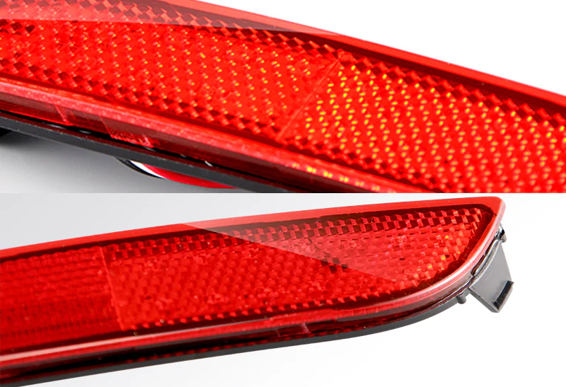 For 2018–2021 Toyota Camry 24-SMD LED Rear Bumper Stop Brake Light Kit -Red Lens - Image 2