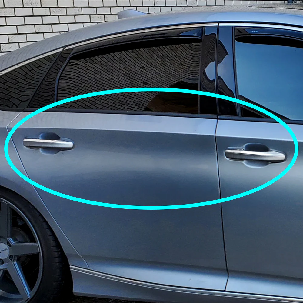 For 2018 - 2022 Honda Accord Sedan Mirror Chrome Exterior Door Pull Handle Lever Cover Cap Trim Kit No Smart Keyhole - Image 8