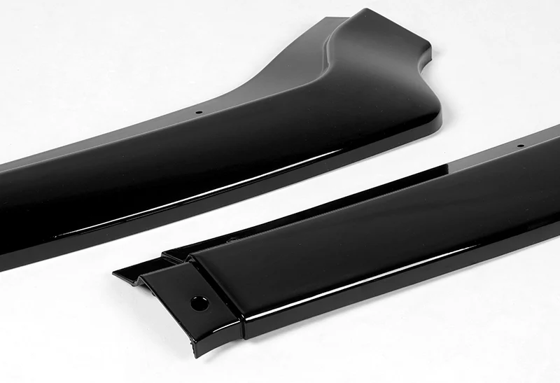 For 2018-2023 Ford Mustang Painted Black GT-Style Front Bumper Body Kit Spoiler Lip 3-PCS - Image 2