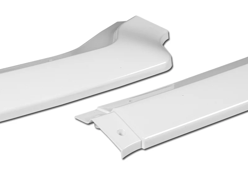 For 2018-2023 Ford Mustang Painted White GT-Style Front Bumper Body Kit Spoiler Lip 3-PCS - Image 2