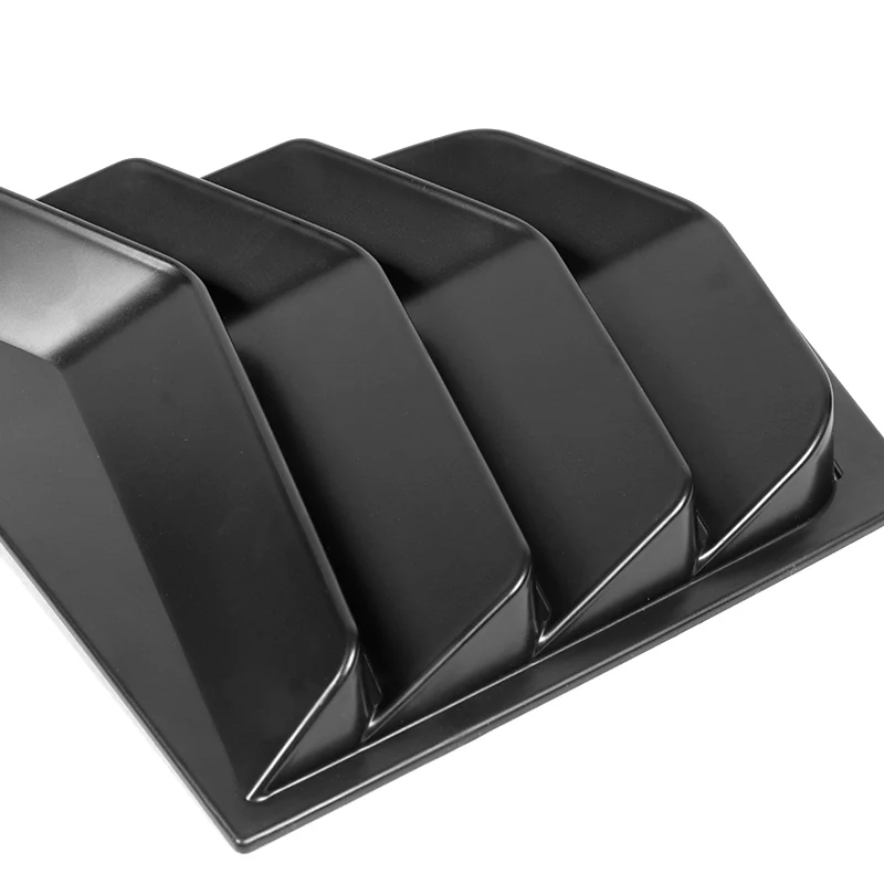 For 2018 - 2023 Kia Stinger ABS Side Window Louvers Scoop Sun Shade Covers Vent -Black - Image 2