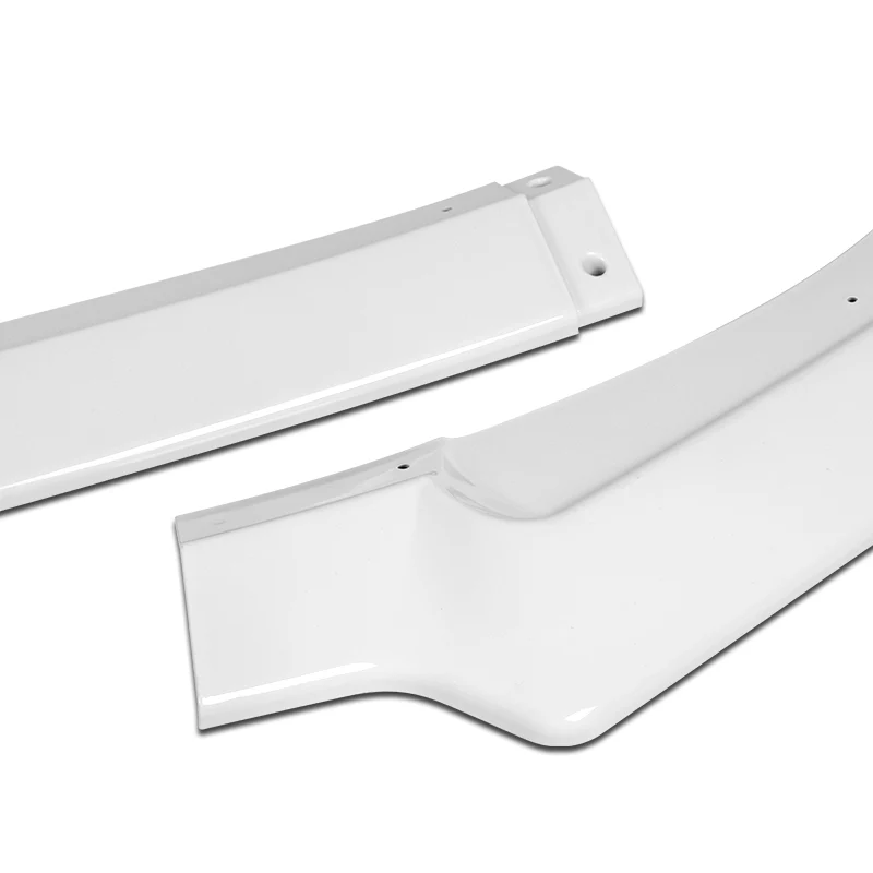 For 2018-2023 Kia Stinger GT-Line Painted White Front Bumper Splitter Spoiler Lip 3PCS - Image 2