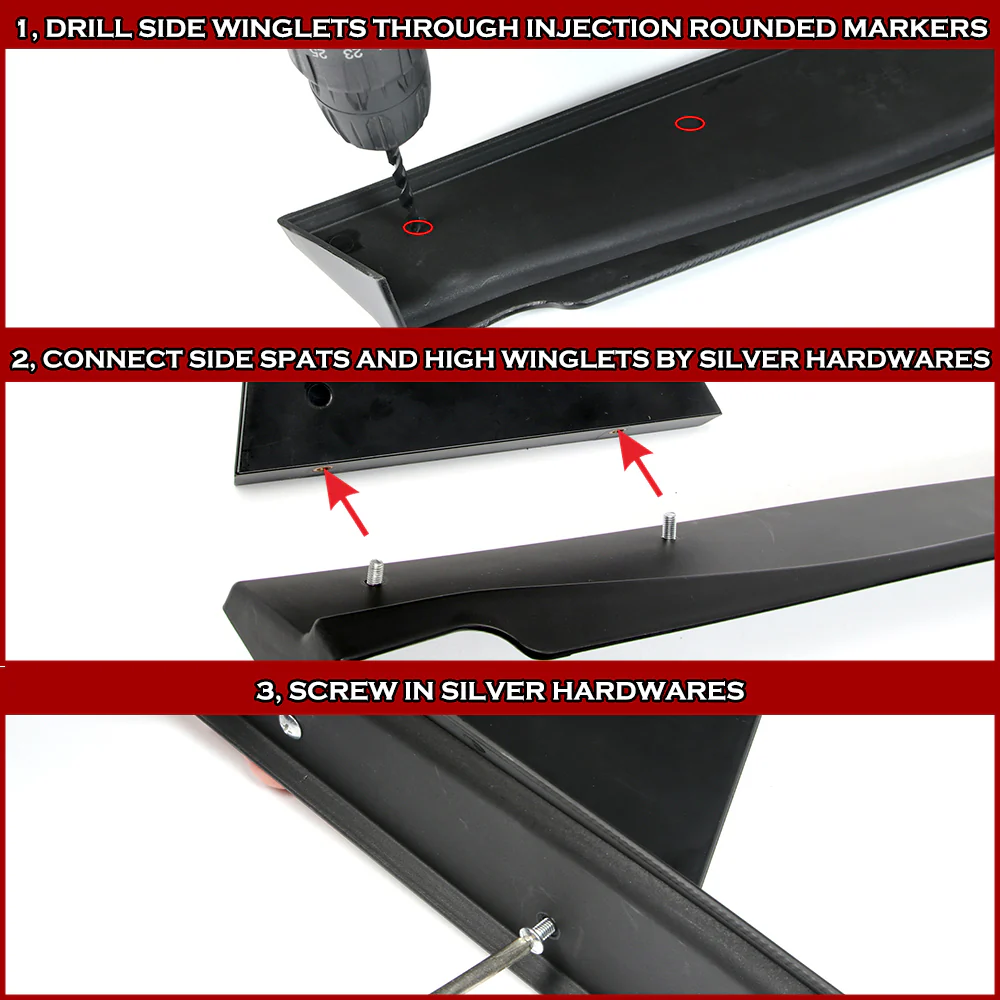 For 2018-2024 Toyota Camry SE XSE Rear Bumper Diffuser Lip W/LED Smoke Light -Real Carbon Fiber - Image 6