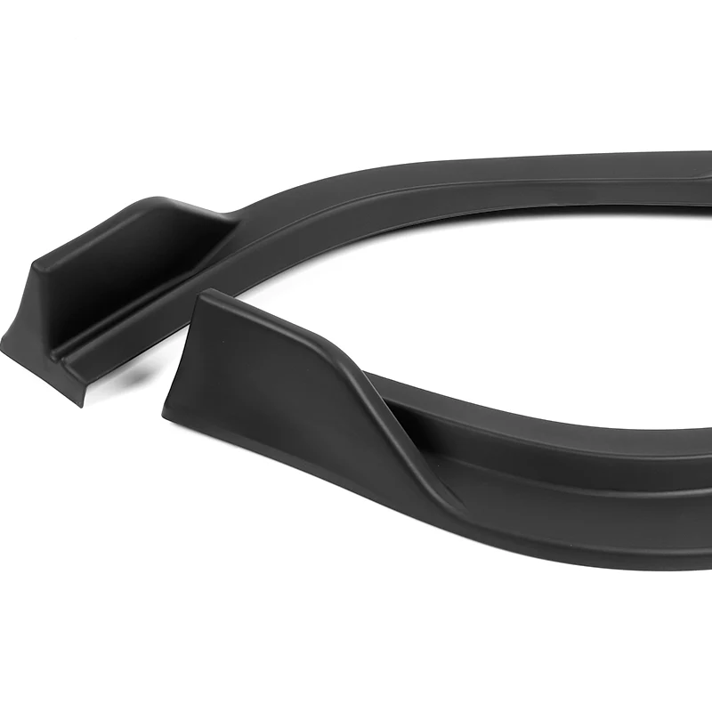 For 2019-2023 Lexus ES300H ES350 3-PCS Matt Black Front Bumper Splitter Spoiler Lip - Image 3