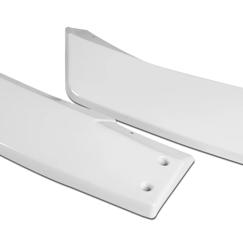 For 2019-2021 Mazda 6 Atenza JDM Painted White Front Bumper Splitter Spoiler Lip 3PCS - Image 2