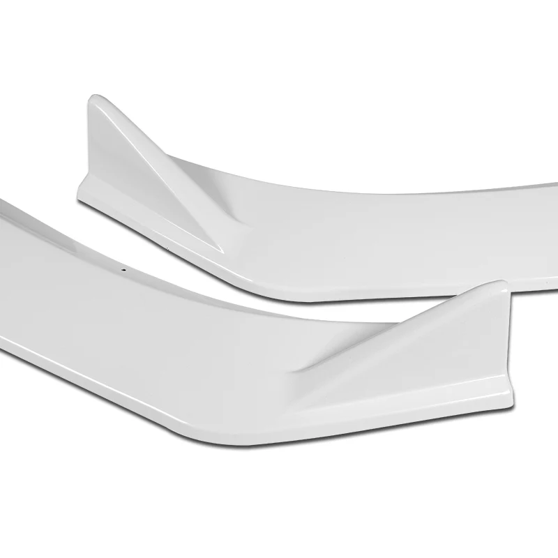 For 2019-2021 Mazda 6 Atenza JDM Painted White Front Bumper Splitter Spoiler Lip 3PCS - Image 3