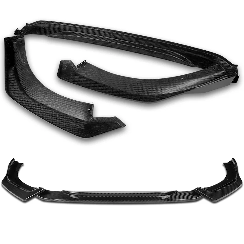 For 2019-2022 BMW Z4 G29 M-Sport 3-Pcs  Carbon Fiber Front Bumper Spoiler Splitter Lip - Image 4