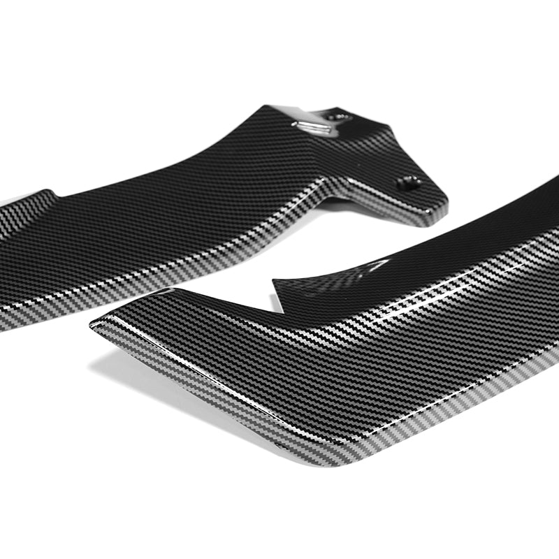 For 2019-2022 BMW Z4 G29 M-Sport 3-Pcs Carbon Look Front Bumper Body Kit Spoiler Lip - Image 2