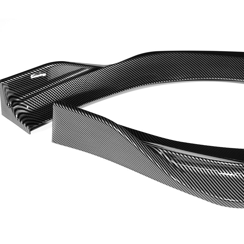 For 2019-2022 BMW Z4 G29 M-Sport 3-Pcs Carbon Look Front Bumper Body Kit Spoiler Lip - Image 3