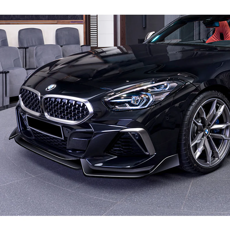For 2019-2022 BMW Z4 G29 M-Sport 3-Pcs Painted Black Front Bumper Body Kit Spoiler Lip - Image 5