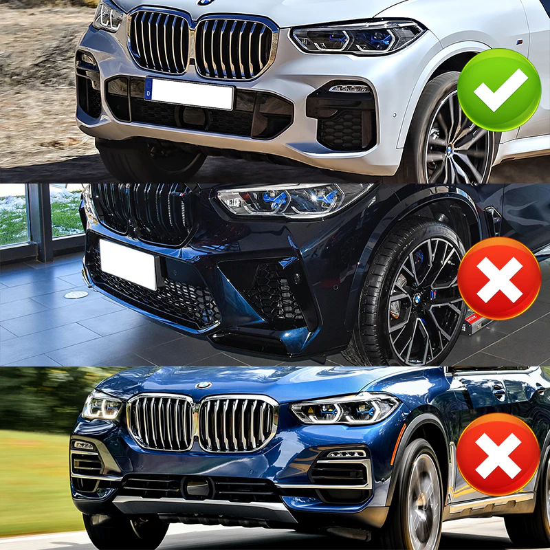 For 2019-2023 BMW X5 G05 M-Sport Front Bumper Lip Spoiler Splitter -Real Carbon Fiber - Image 10