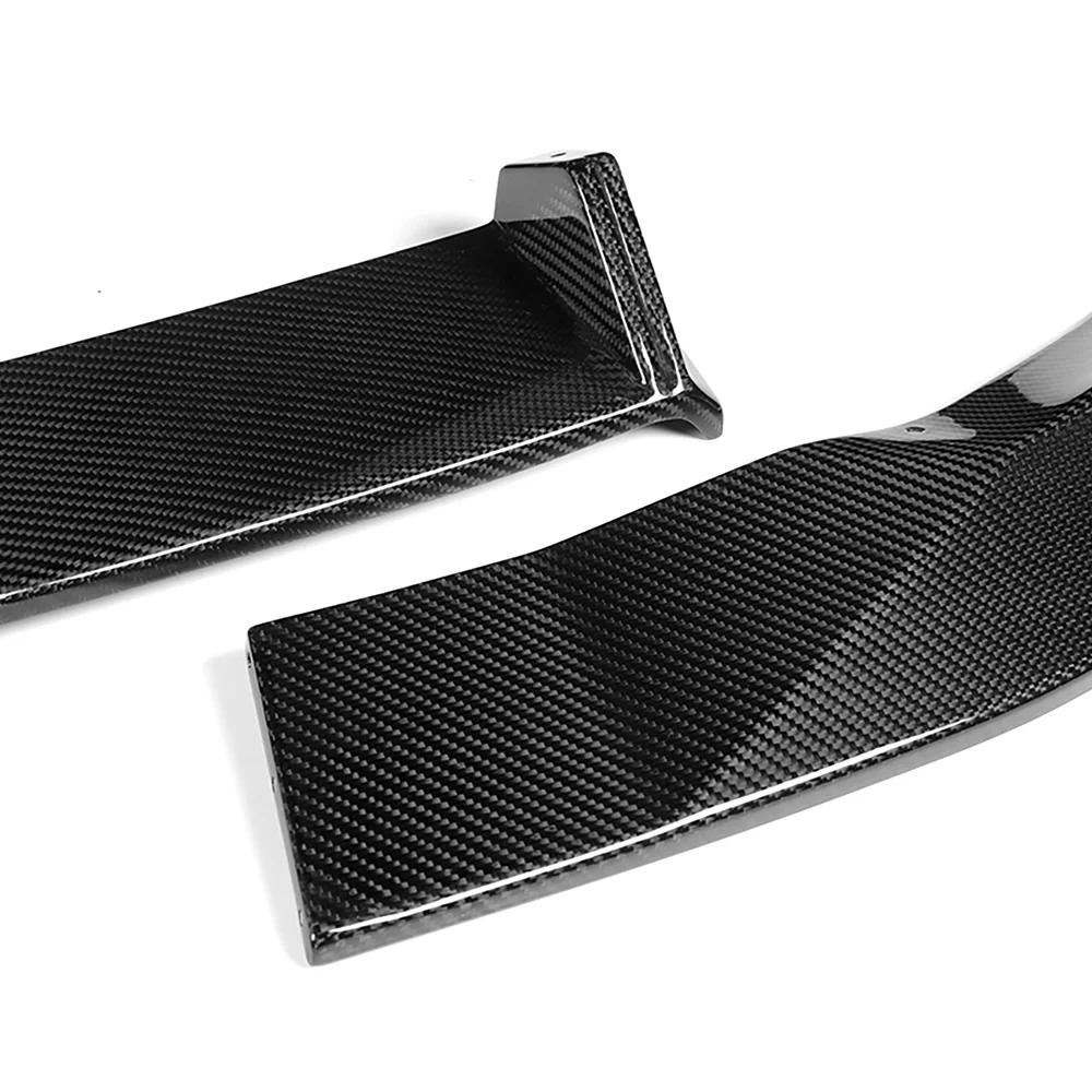 For 2019-2023 BMW X5 G05 M-Sport Front Bumper Lip Spoiler Splitter -Real Carbon Fiber - Image 2