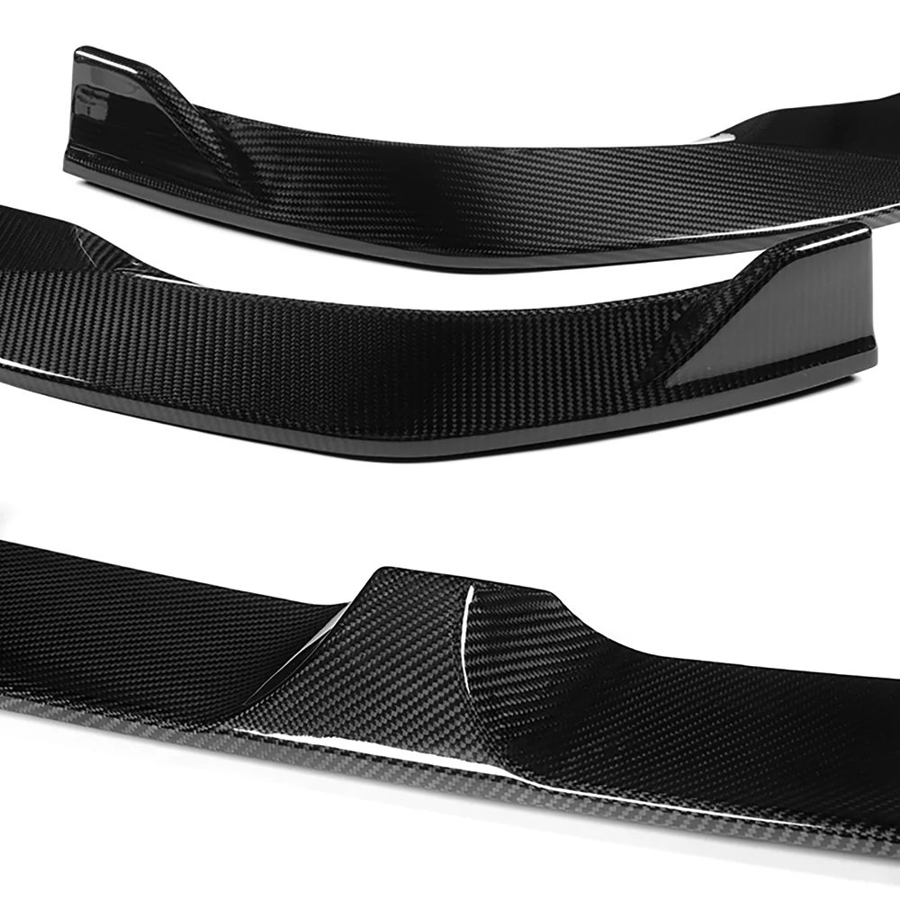 For 2019-2023 BMW X5 G05 M-Sport Front Bumper Lip Spoiler Splitter -Real Carbon Fiber - Image 5