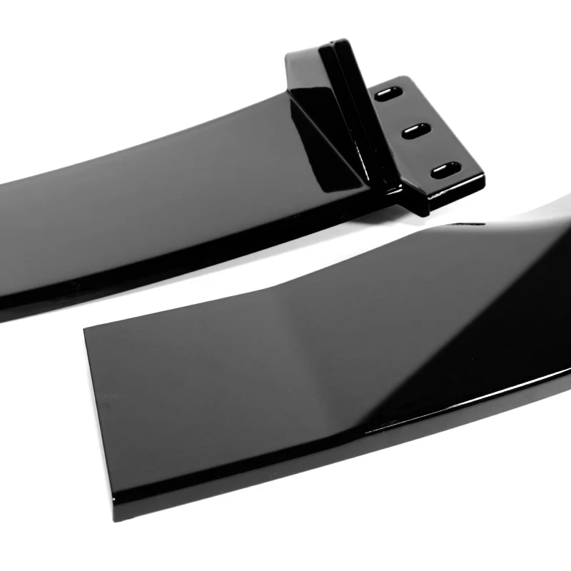 For 2019-2023 BMW X5 G05 M-Sport Painted Black Front Bumper Body Splitter Spoiler Lip 3PCS - Image 2