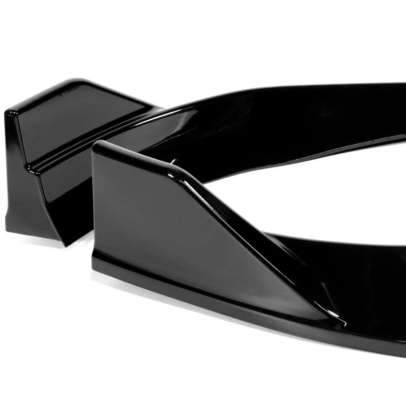 For 2019-2023 BMW X5 G05 M-Sport Painted Black Front Bumper Body Splitter Spoiler Lip 3PCS - Image 3