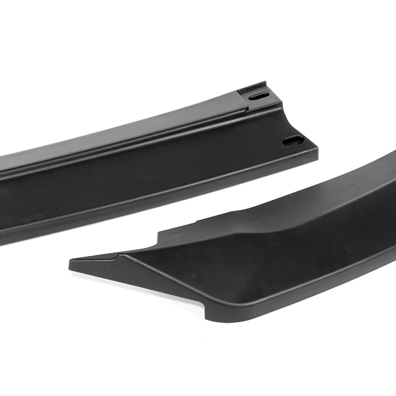 For 2020-2024 BMW 2-Series F44 Gran Coupe 3-PCS  Matt Black Front Bumper Spoiler Lip - Image 2
