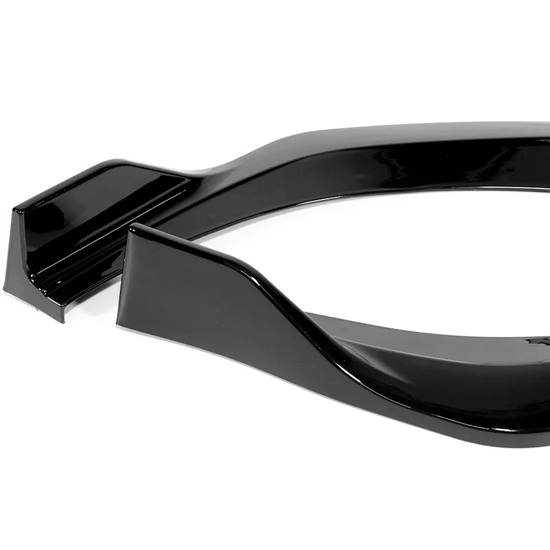 For 2020-2024 BMW 2-Series F44 Gran Coupe 3-PCS  Painted Black Front Bumper Spoiler Lip - Image 3