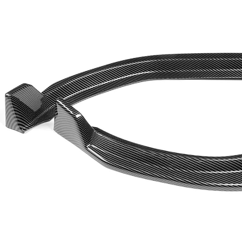 For 2020-2025 BMW 4-Series G22 G23 M-Sport Carbon Look Front Bumper Body Splitter Spoiler Lip 3PCS - Image 4