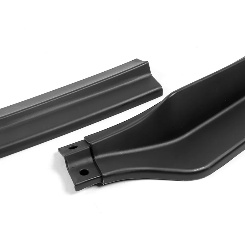 For 2020-2025 BMW 4-Series G22 G23 M-Sport Matte Black Front Bumper Body Splitter Spoiler Lip 3PCS - Image 2
