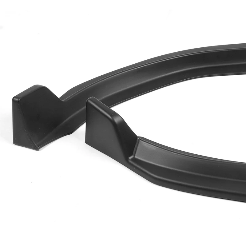 For 2020-2025 BMW 4-Series G22 G23 M-Sport Matte Black Front Bumper Body Splitter Spoiler Lip 3PCS - Image 4