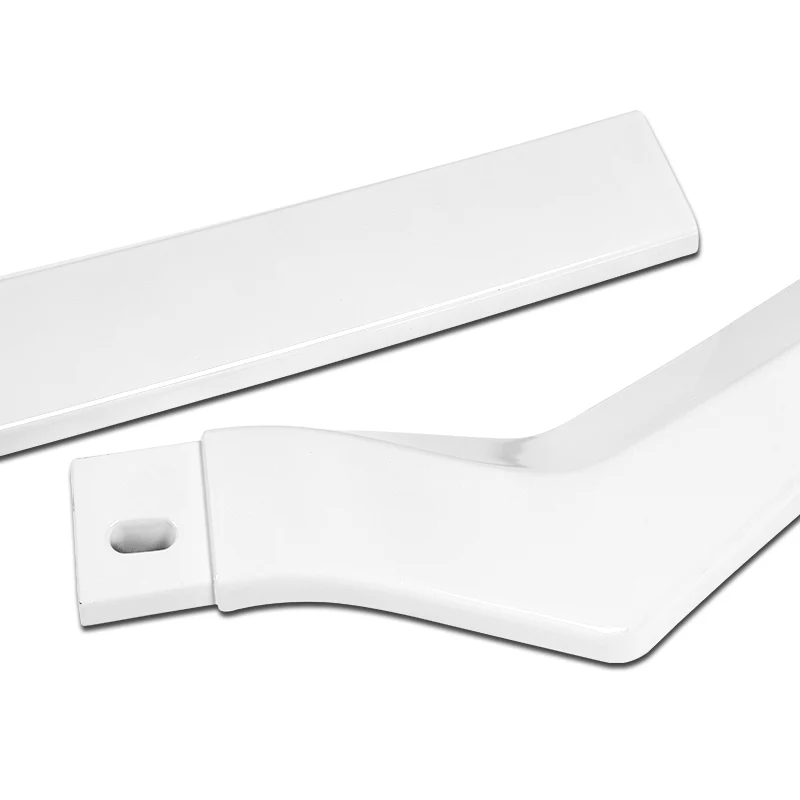 For 2020-2022 Subaru Impreza JDM CS-Style 3-PCS Painted White Front Bumper Spoiler Lip - Image 2