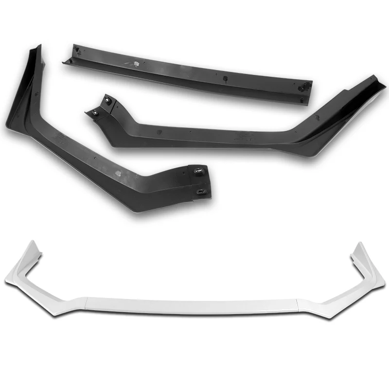 For 2020-2022 Subaru Impreza JDM CS-Style 3-PCS Painted White Front Bumper Spoiler Lip - Image 4