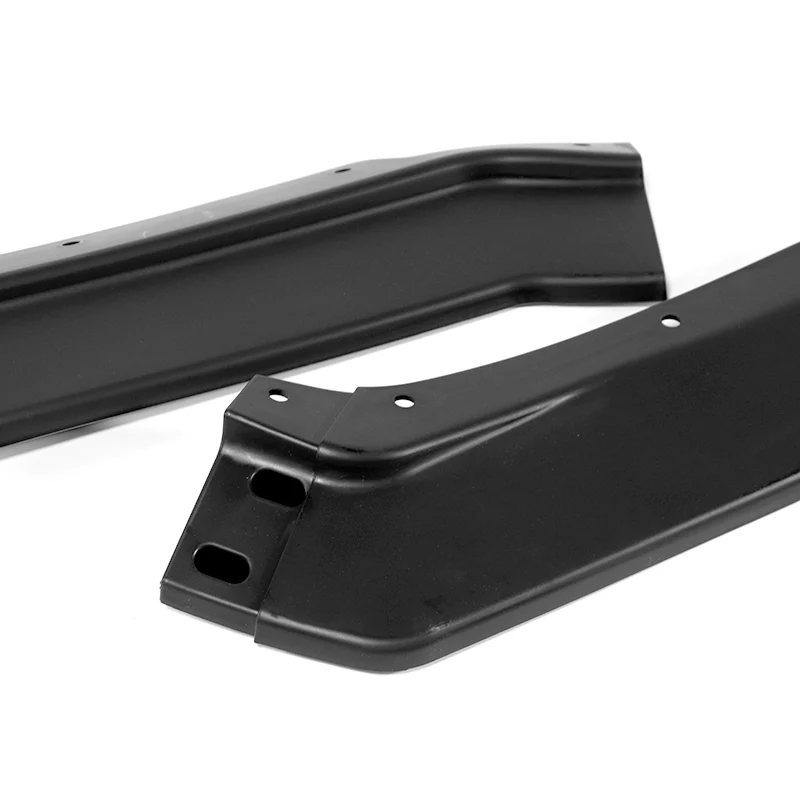 For 2020-2025 Chevy Corvette C8 5VM-Style 3-Pcs Matt Black Front Bumper Spoiler Lip - Image 2