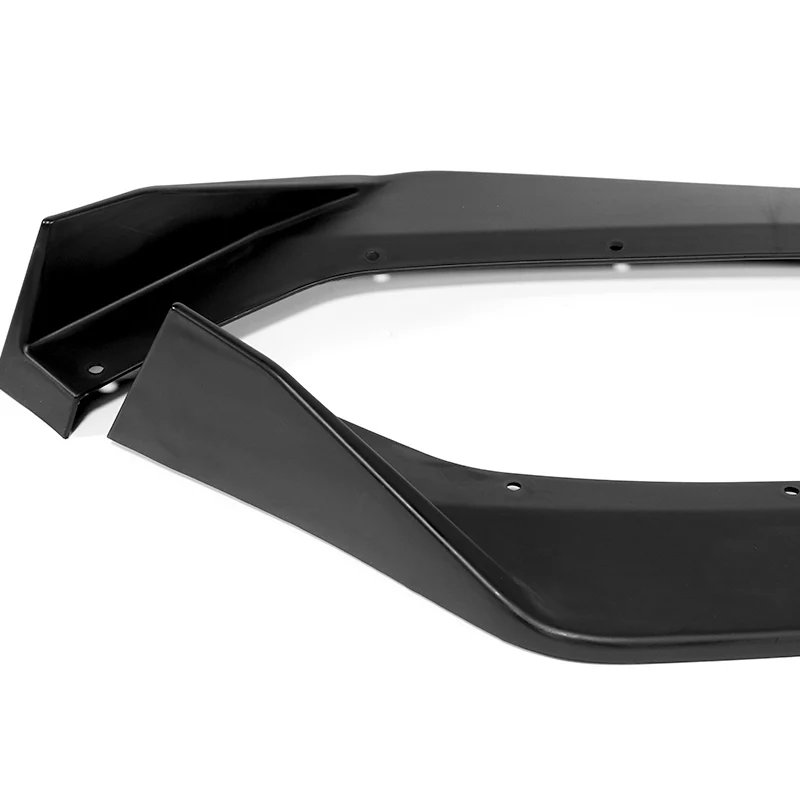 For 2020-2025 Chevy Corvette C8 5VM-Style 3-Pcs Matt Black Front Bumper Spoiler Lip - Image 3