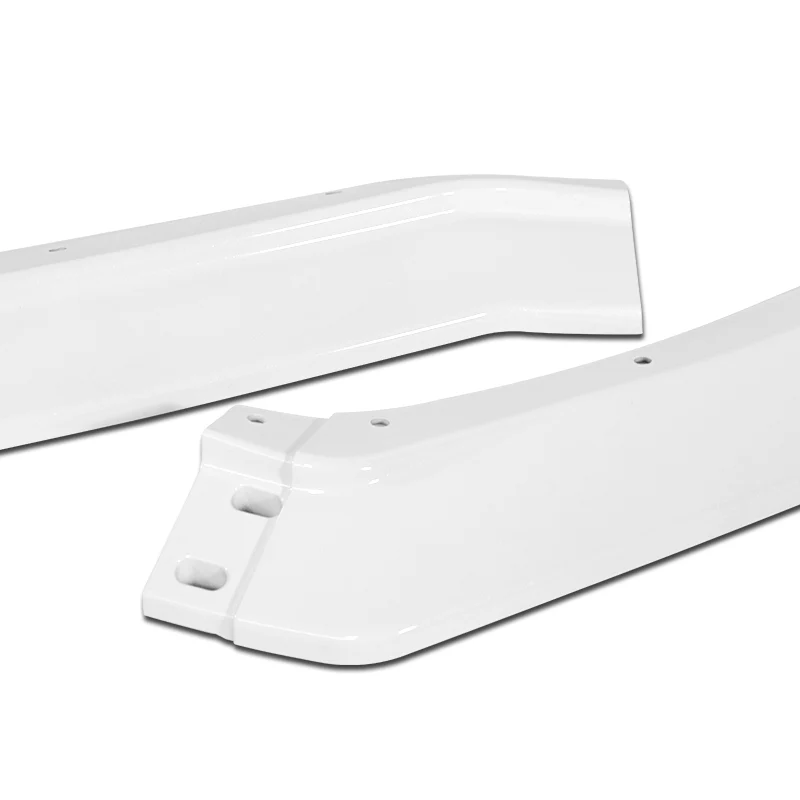 For 2020-2025 Chevy Corvette C8 5VM-Style 3-Pcs Painted White Front Bumper Spoiler Lip - Image 2