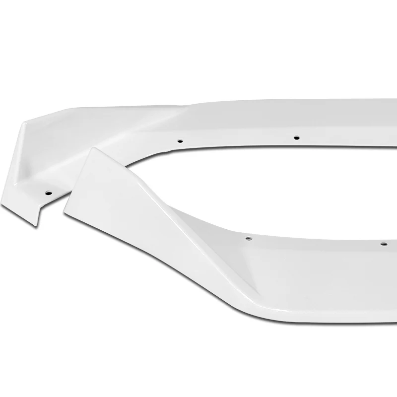 For 2020-2025 Chevy Corvette C8 5VM-Style 3-Pcs Painted White Front Bumper Spoiler Lip - Image 3
