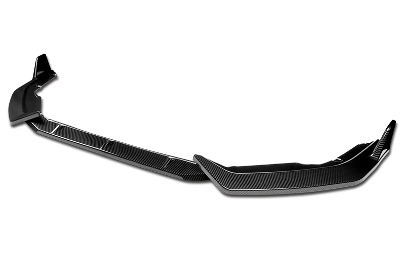 For 2020-2023 Nissan Sentra Carbon Look Front Bumper Body Kit Spoiler Lip 3PCS - Image 4