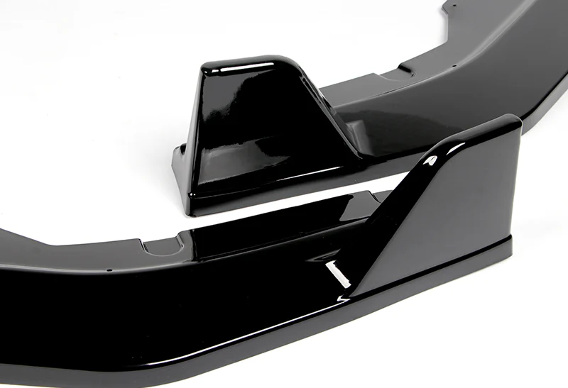 For 2020-2023 Nissan Sentra Painted Black Front Bumper Body Kit Spoiler Lip 3PCS - Image 3
