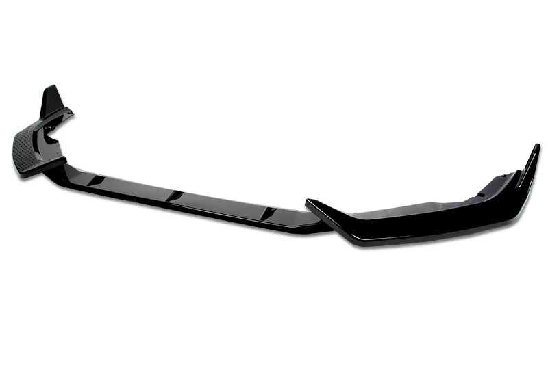For 2020-2023 Nissan Sentra Painted Black Front Bumper Body Kit Spoiler Lip 3PCS - Image 4