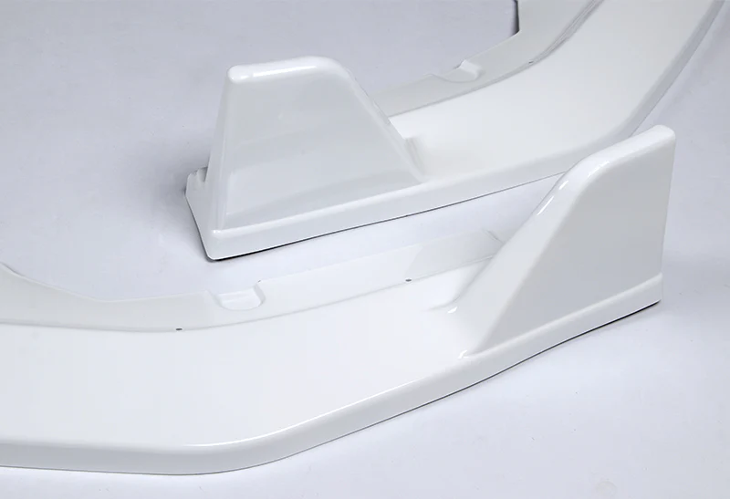 For 2020-2023 Nissan Sentra Painted White Front Bumper Body Kit Spoiler Lip 3PCS - Image 2