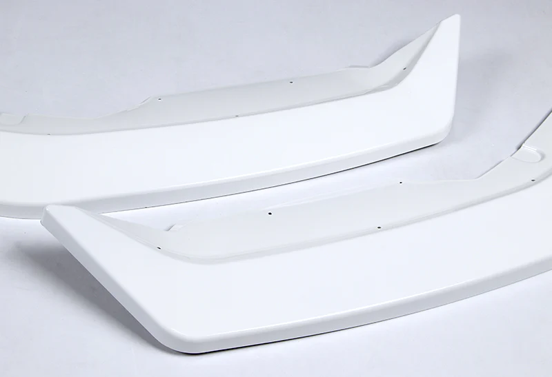 For 2020-2023 Nissan Sentra Painted White Front Bumper Body Kit Spoiler Lip 3PCS - Image 3