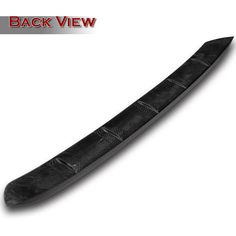 For 2020-2024 Toyota GR Supra A90 Carbon Fiber Rear Roof Visor Window Spoiler - Image 4