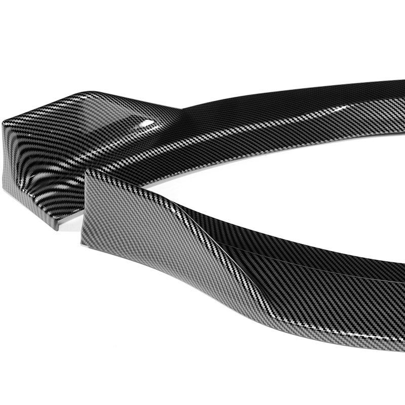 For 2021-2024 Kia K5 GT-Line STP-Style 3-PCS Carbon Painted Front Bumper Spoiler Lip - Image 3