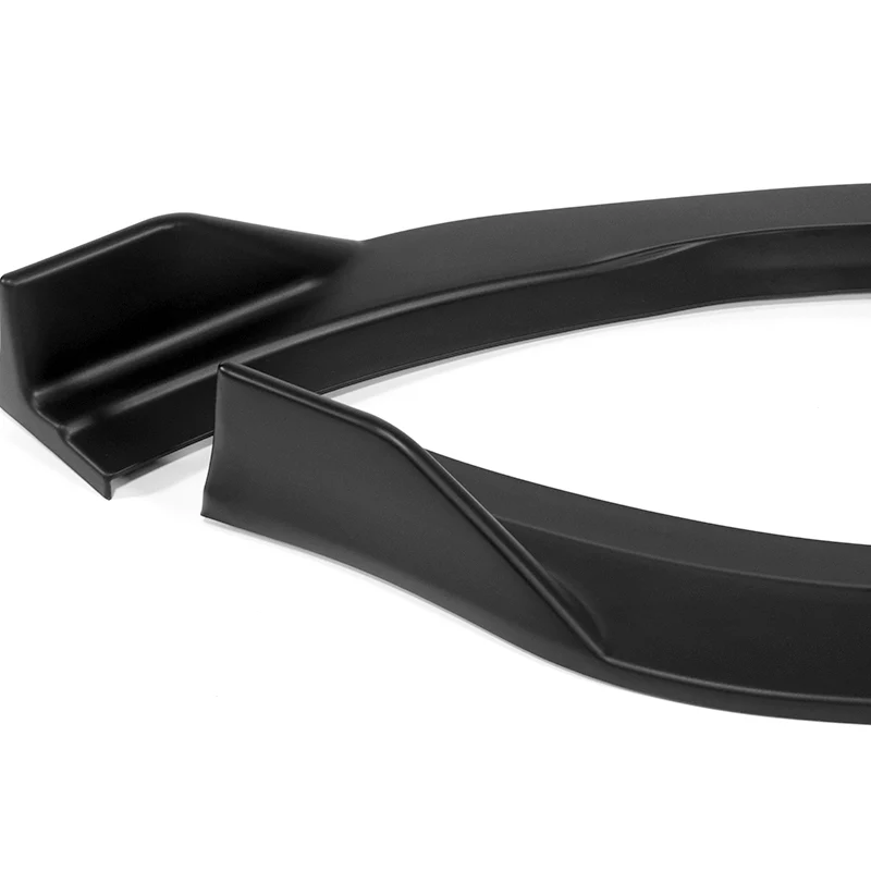 For 2021-2024 Kia K5 GT-Line STP-Style 3-PCS Matt Black Front Bumper Body Spoiler Lip - Image 3
