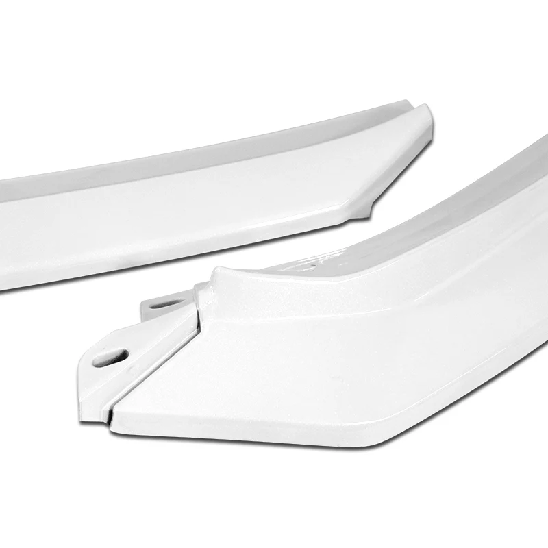 For 2021-2024 Kia K5 GT-Line STP-Style 3-PCS Painted White Front Bumper Spoiler Lip - Image 2