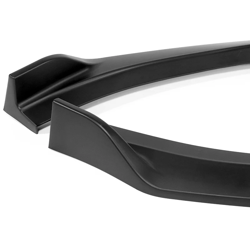 For 2021-2024 Kia Optima K5 3-PCS  Matt Black Front Bumper Body Splitter Spoiler Lip - Image 3
