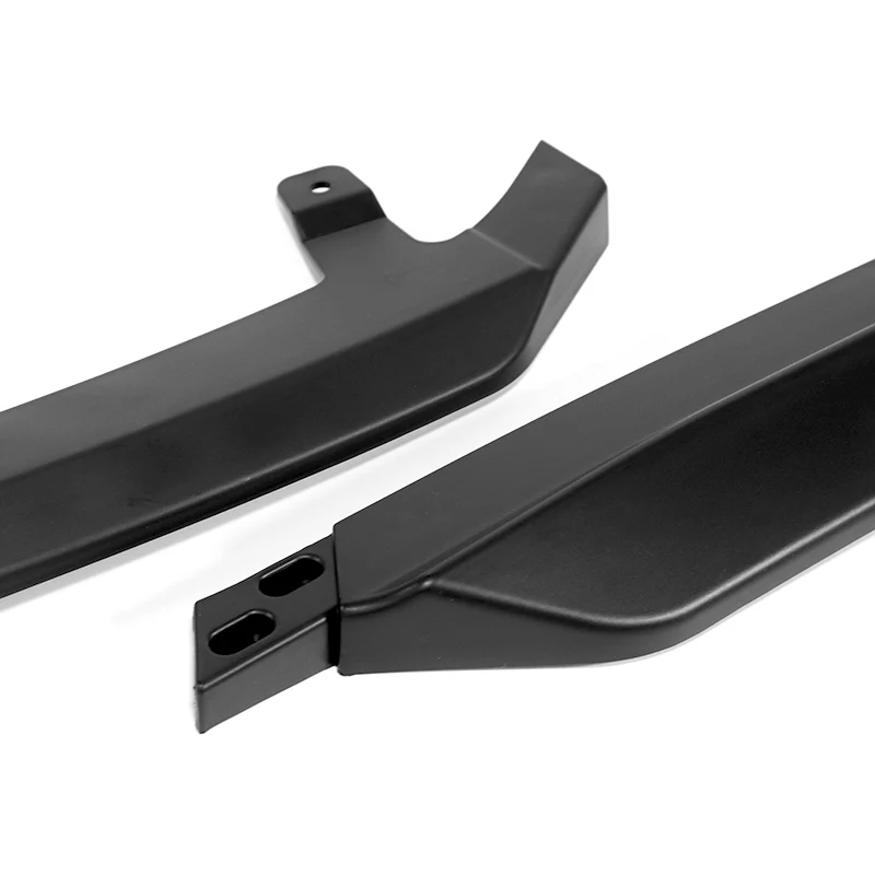 For 2021-2025 Lexus IS300 IS350 Base V-Style 3- PCS Matt Black Front Bumper Spoiler Lip - Image 2