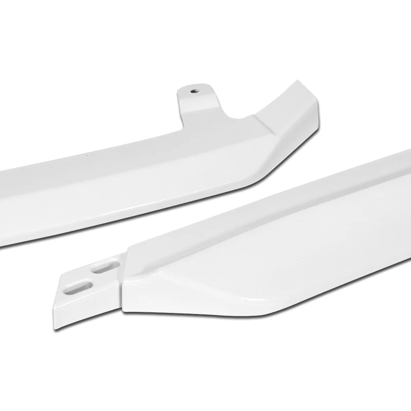 For 2021-2025 Lexus IS300 IS350 Base V-Style 3-PCS Painted White Front Bumper Lip - Image 2