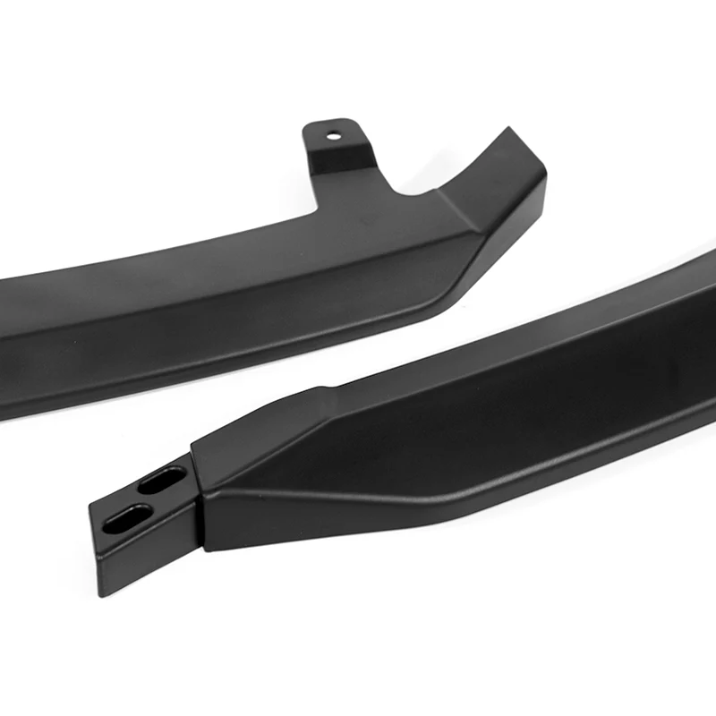 For 2021-2025 Lexus IS350 IS500 F-Sport V-Style 3-PCS Black Front Bumper Spoiler Lip - Image 2