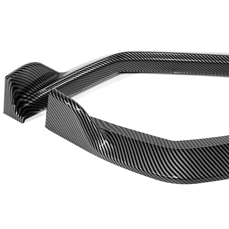 For 2021-2025 Lexus IS350 IS500 F-Sport V-Style 3-PCS Carbon Painted Front Bumper Lip - Image 3