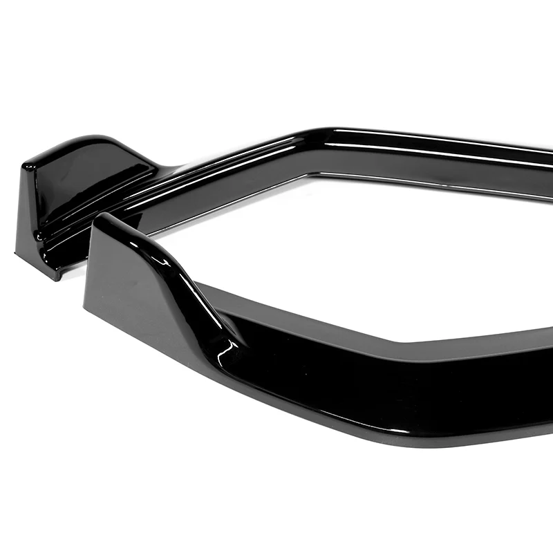 For 2021-2025 Lexus IS350 IS500 F-Sport V-Style 3-PCS Painted Black Front Bumper Lip - Image 3