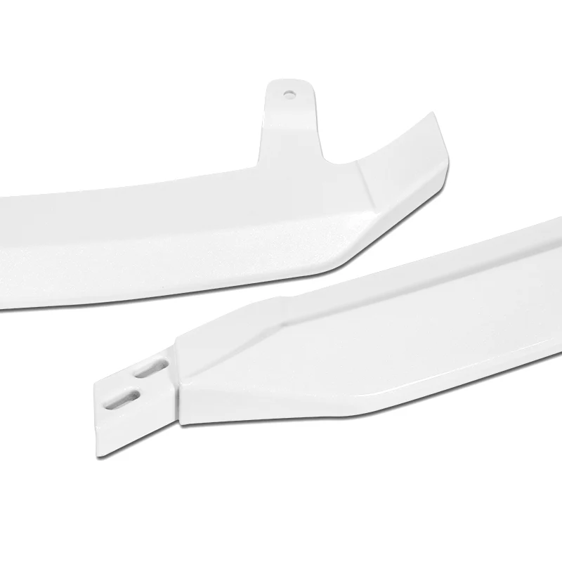 For 2021-2025 Lexus IS350 IS500 F-Sport V-Style 3-PCS Painted White Front Bumper Lip - Image 2