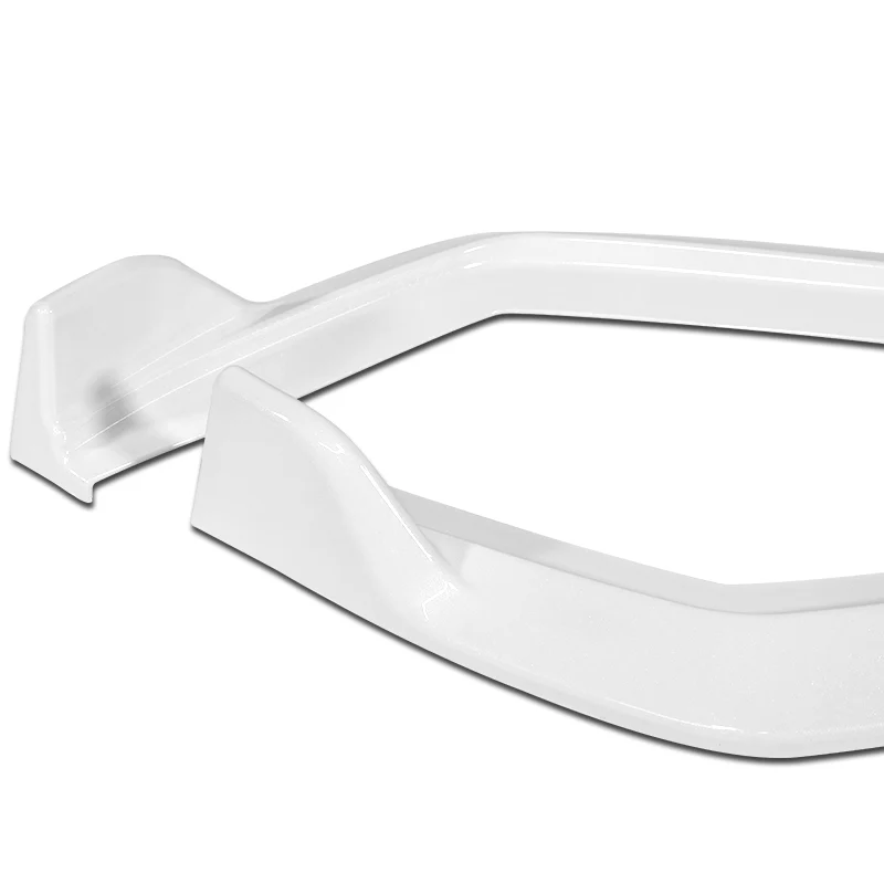 For 2021-2025 Lexus IS350 IS500 F-Sport V-Style 3-PCS Painted White Front Bumper Lip - Image 3