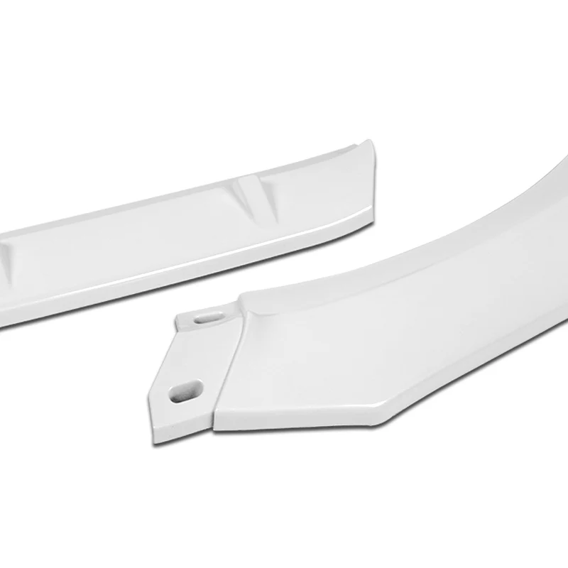 For 2021-2022 Toyota Camry LE Painted White 3 Pcs Front Bumper Splitter Spoiler Lip - Image 2