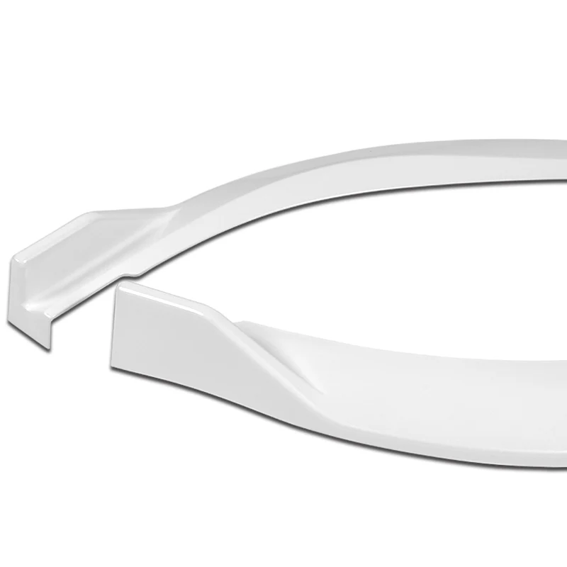 For 2021-2022 Toyota Camry LE Painted White 3 Pcs Front Bumper Splitter Spoiler Lip - Image 3