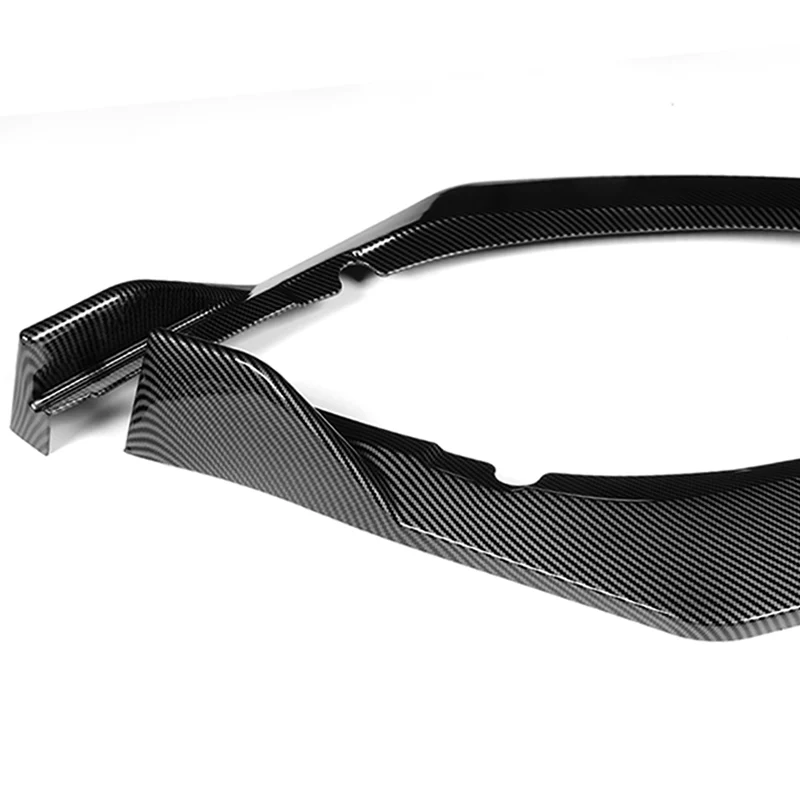 For 2021-2024 Toyota Camry SE Carbon Look 3pcs  Front Bumper Splitter Spoiler Lip - Image 3